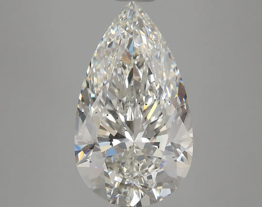 Pear 4.04ct G VS2
