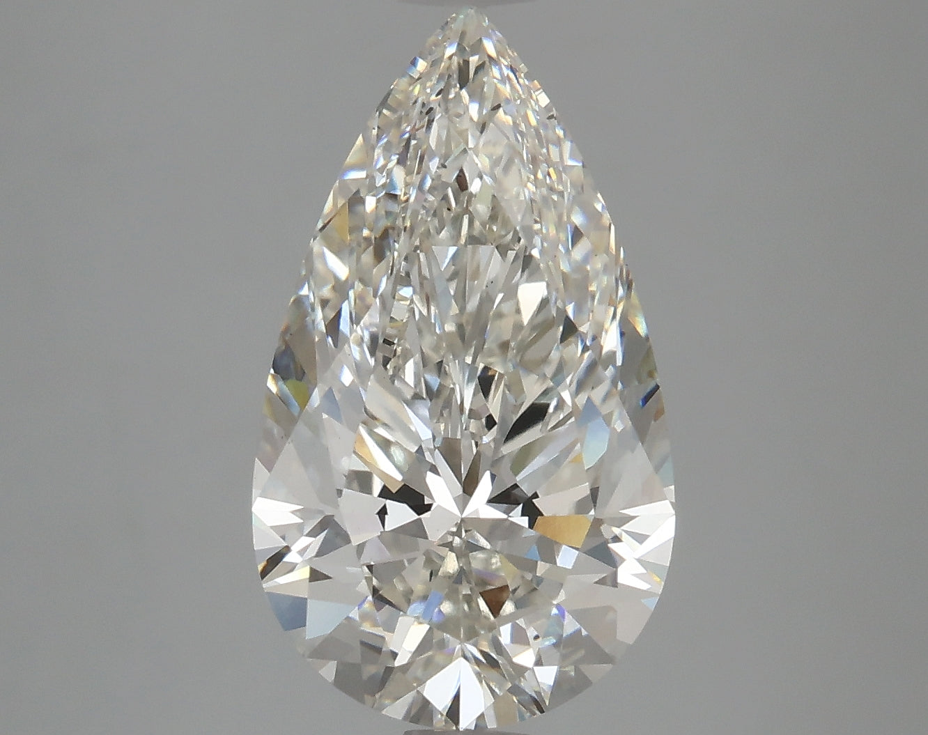 Pear 4.06ct H VS2