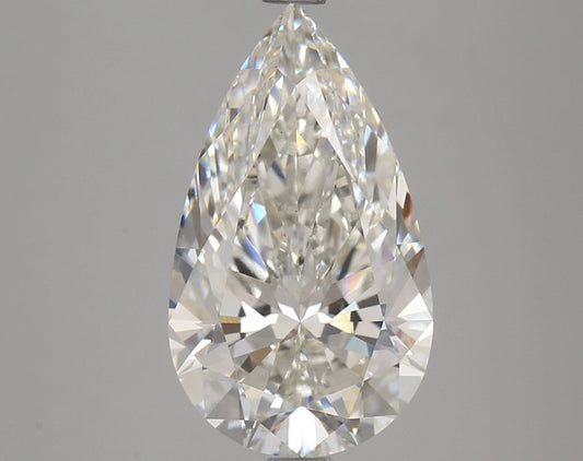 Pear 4.34ct H VS1