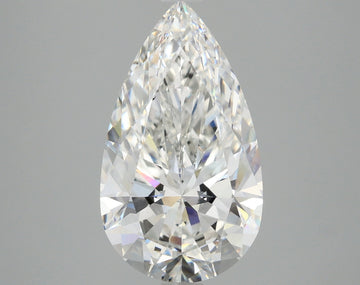 IGI 4.24ct F VS1 Pear