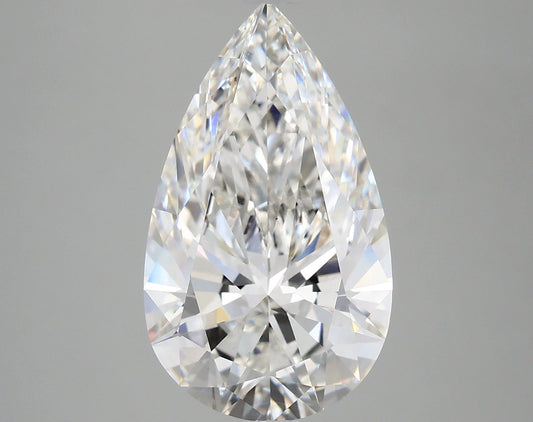 Pear 4.78ct G VS1