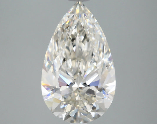 Pear 4.09ct H VS1
