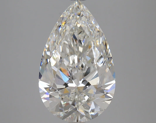 Pear 4.39ct G VS2