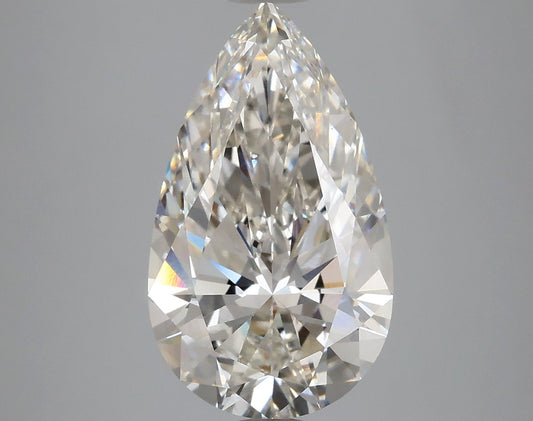 Pear 4.17ct H VS1