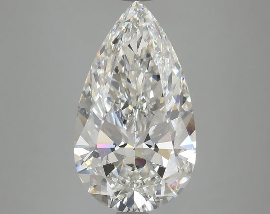 Pear 4.39ct G VS2