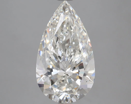 Pear 4.01ct G VVS2
