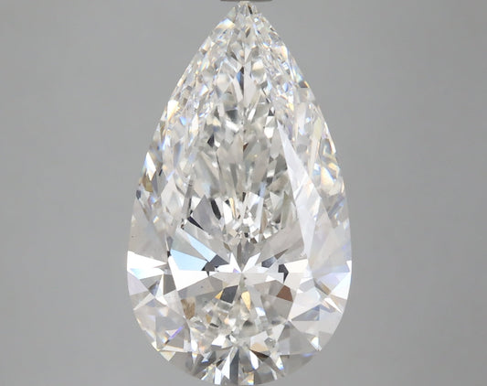 Pear 4.86ct G VS1