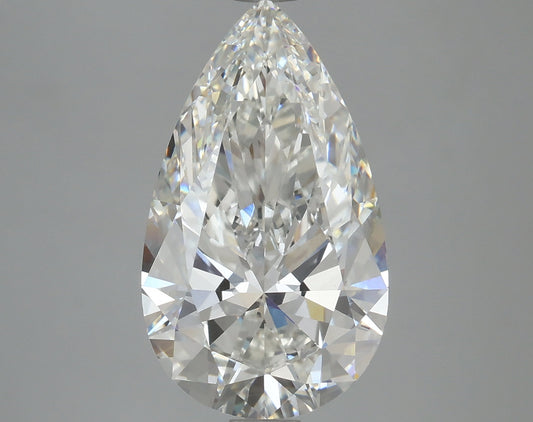 Pear 4.37ct G VS1