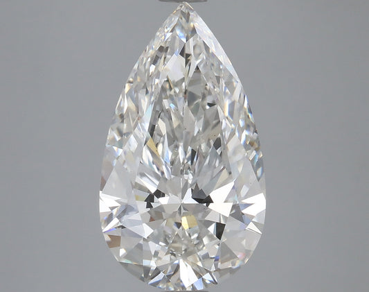 Pear 4.38ct G VS1