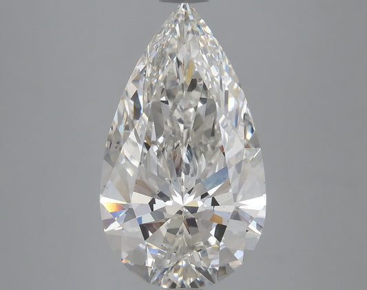 Pear 4.74ct G VS2