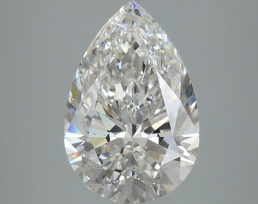 Pear 4.04ct F SI1