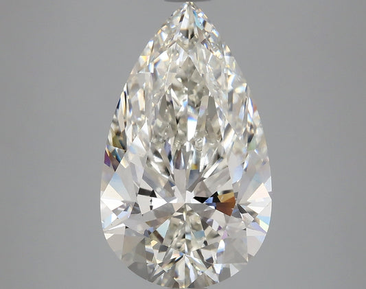 Pear 4.48ct H VS1