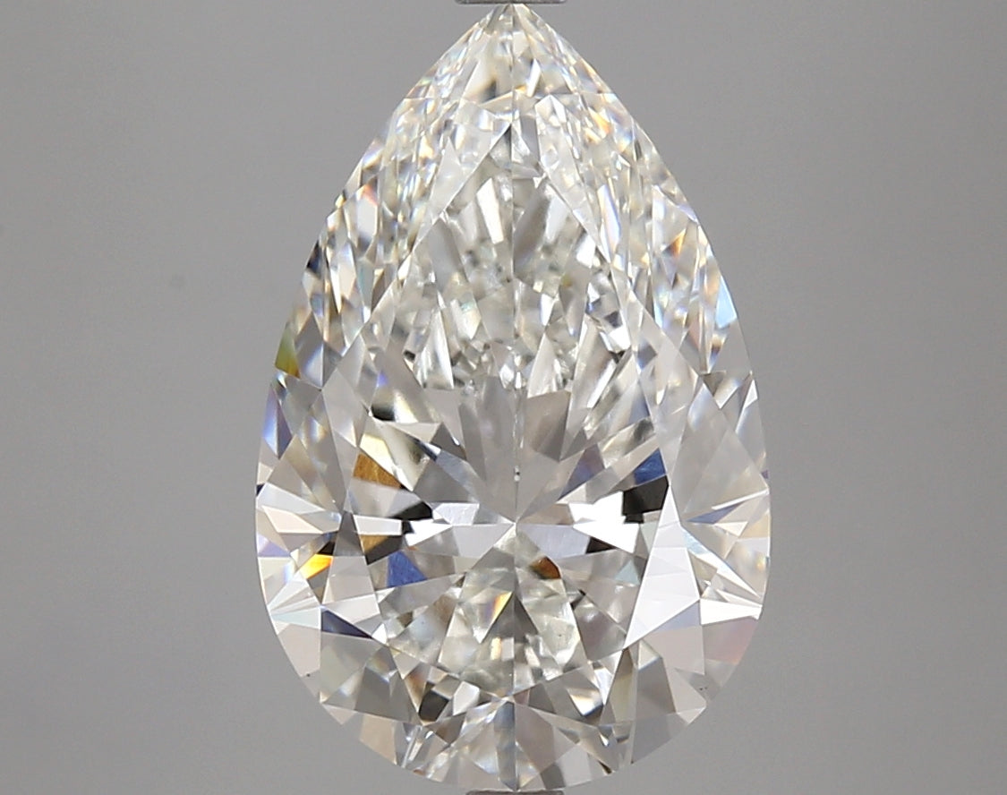 Pear 4.89ct G VS1