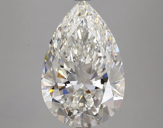 Pear 4.89ct G VS1