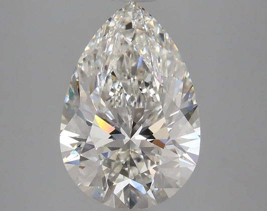 Pear 4.22ct H VS1
