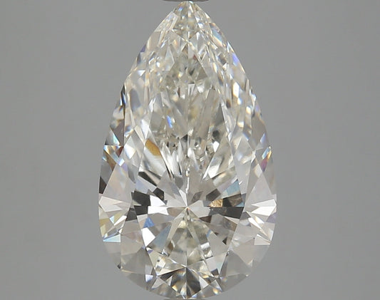 Pear 4.07ct H VS1