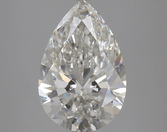 Pear 4.24ct G VS1