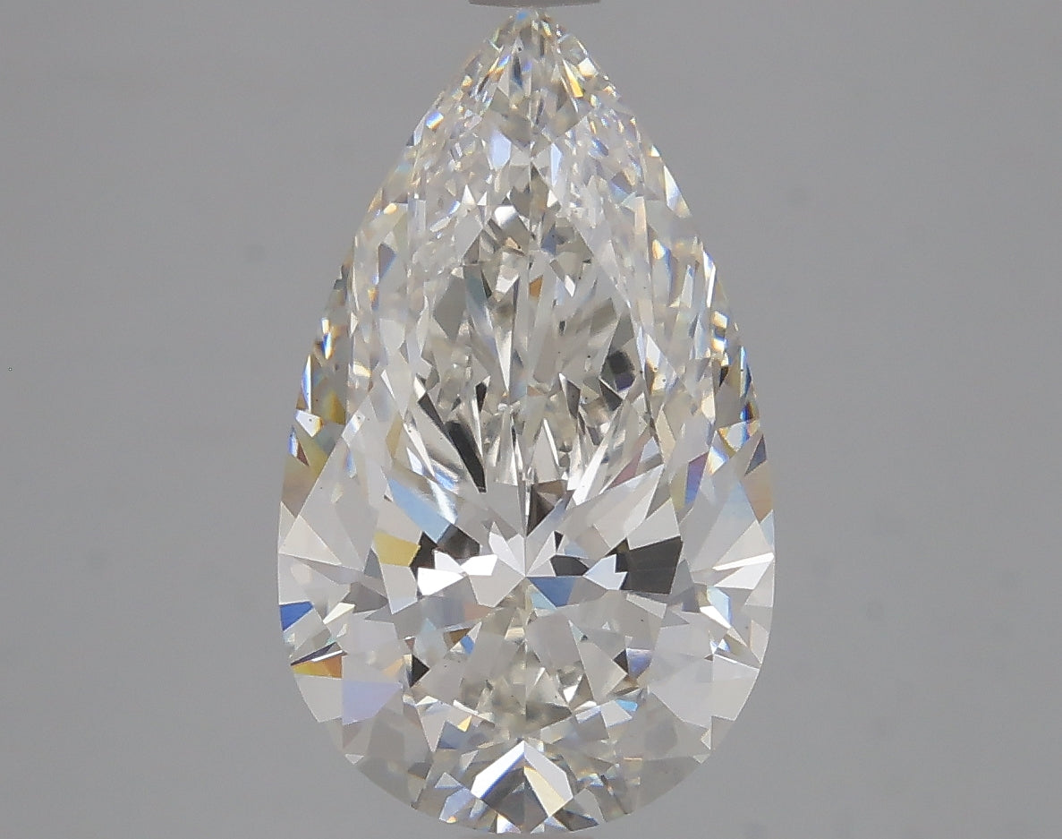 Pear 4.17ct G VS2