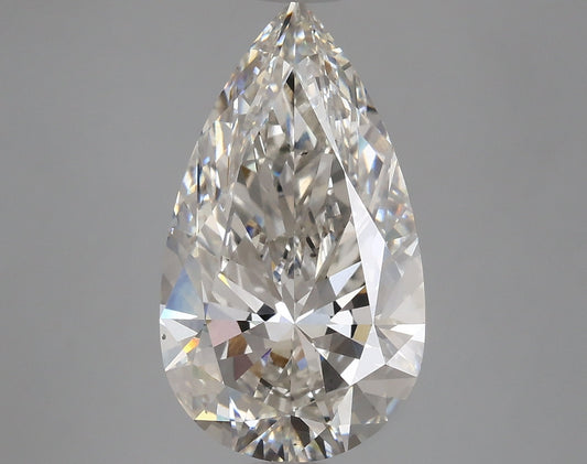 Pear 4.56ct H VS2