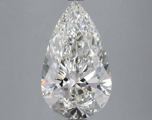 Pear 4.34ct G VS2