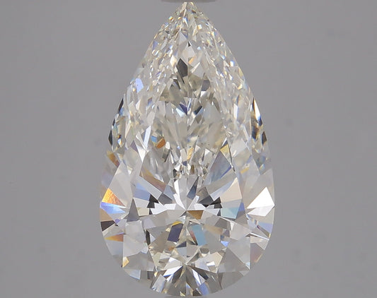 Pear 4.04ct H VS2