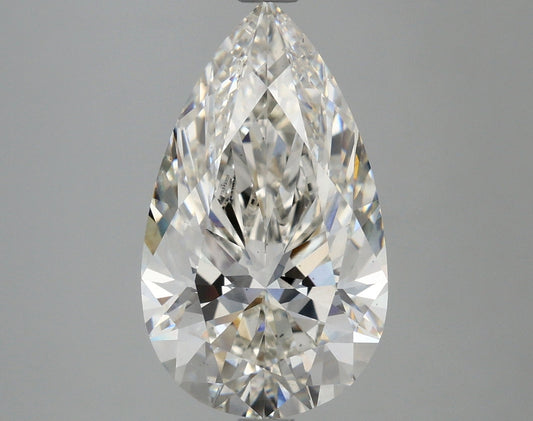Pear 4.38ct H VS1