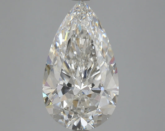 Pear 4.86ct G VS2