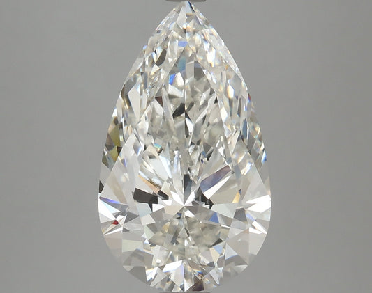 Pear 4.19ct H VVS2