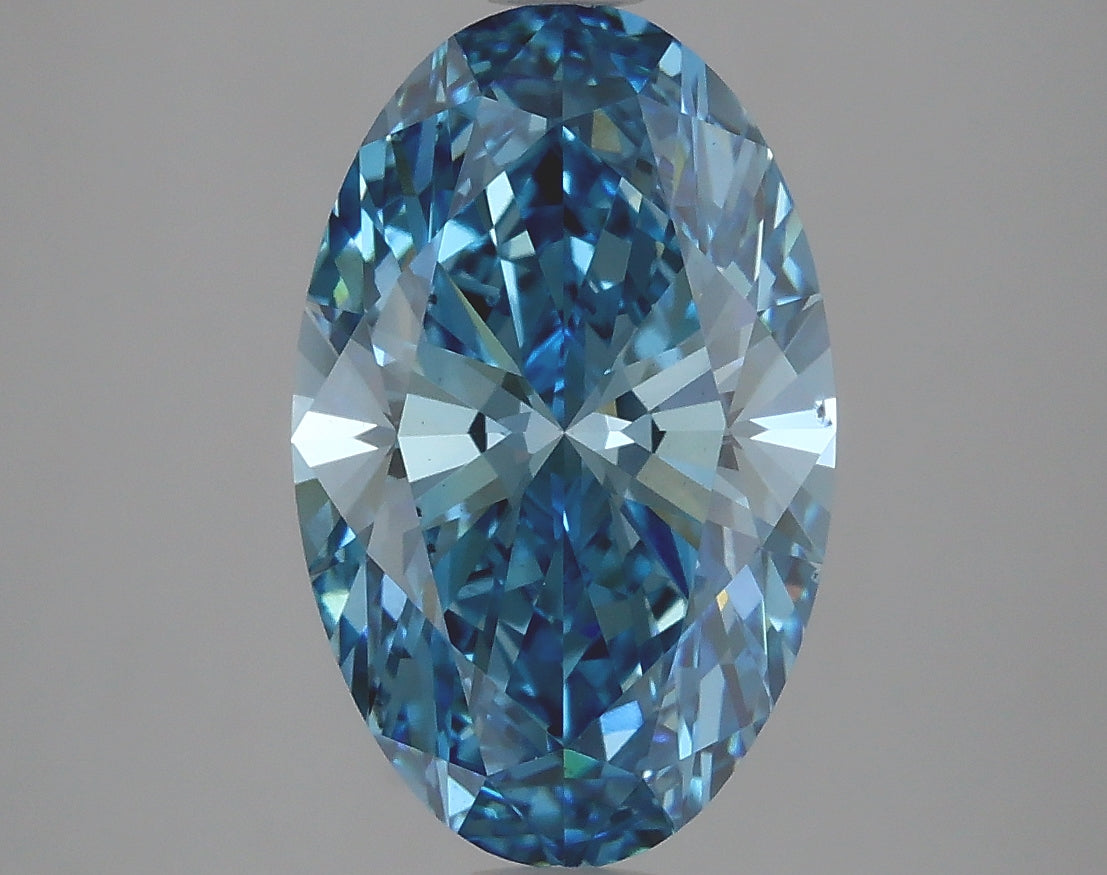 Oval 3.26ct FANCY VS2