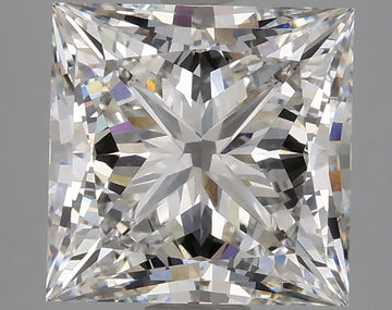 IGI 3.93ct G VVS2 Princess