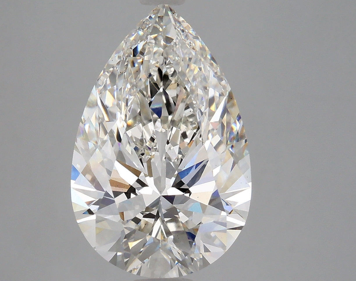 Pear 4.42ct G VS1