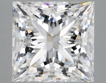 IGI 3.93ct F VS1 Princess