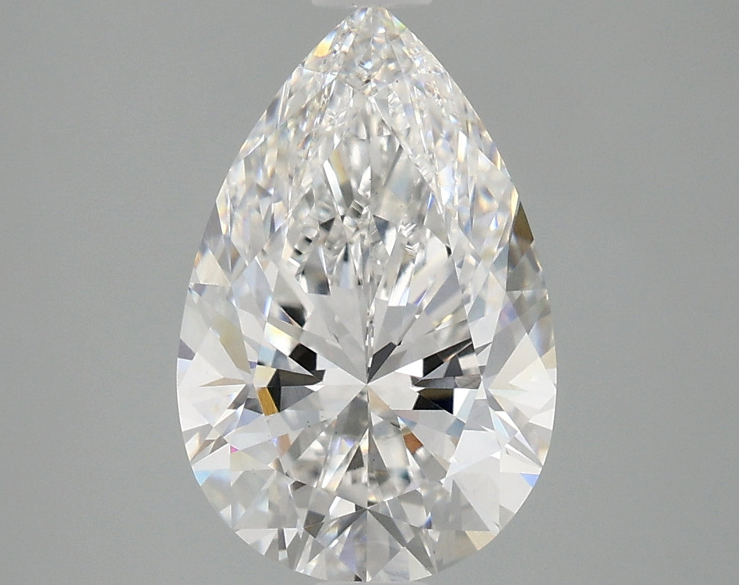 IGI 2.85ct E VS1 Pear