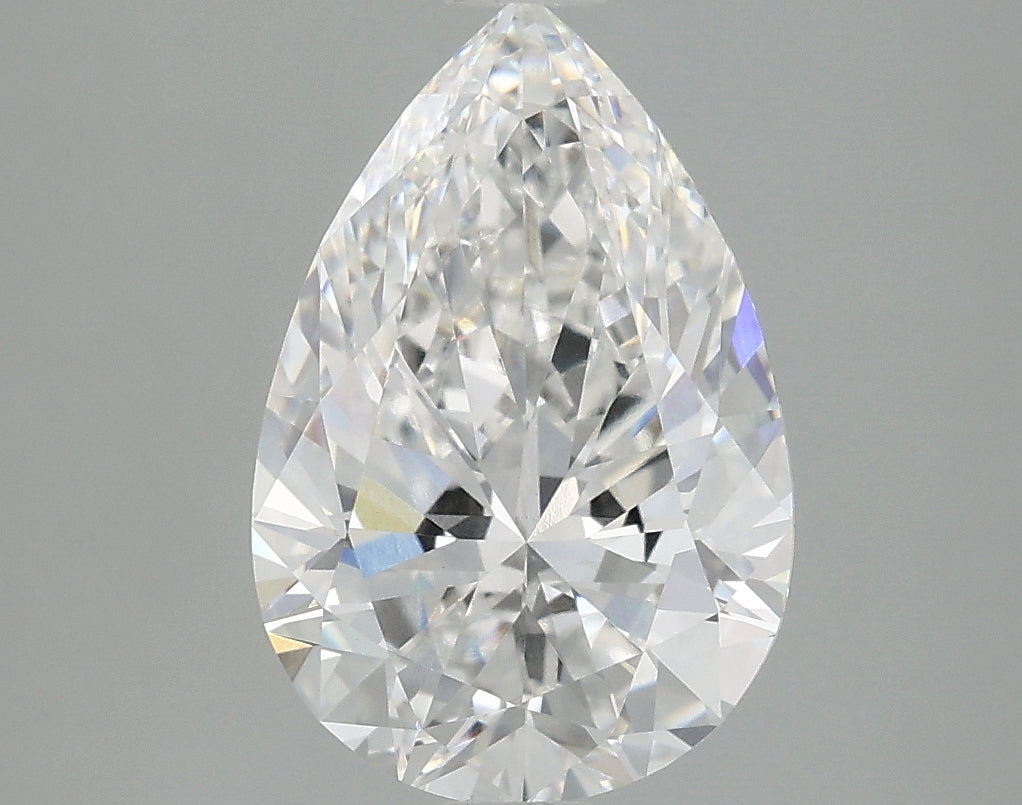 IGI 2.93ct E VS1 Pear