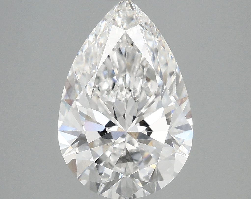 IGI 2.92ct E VS1 Pear