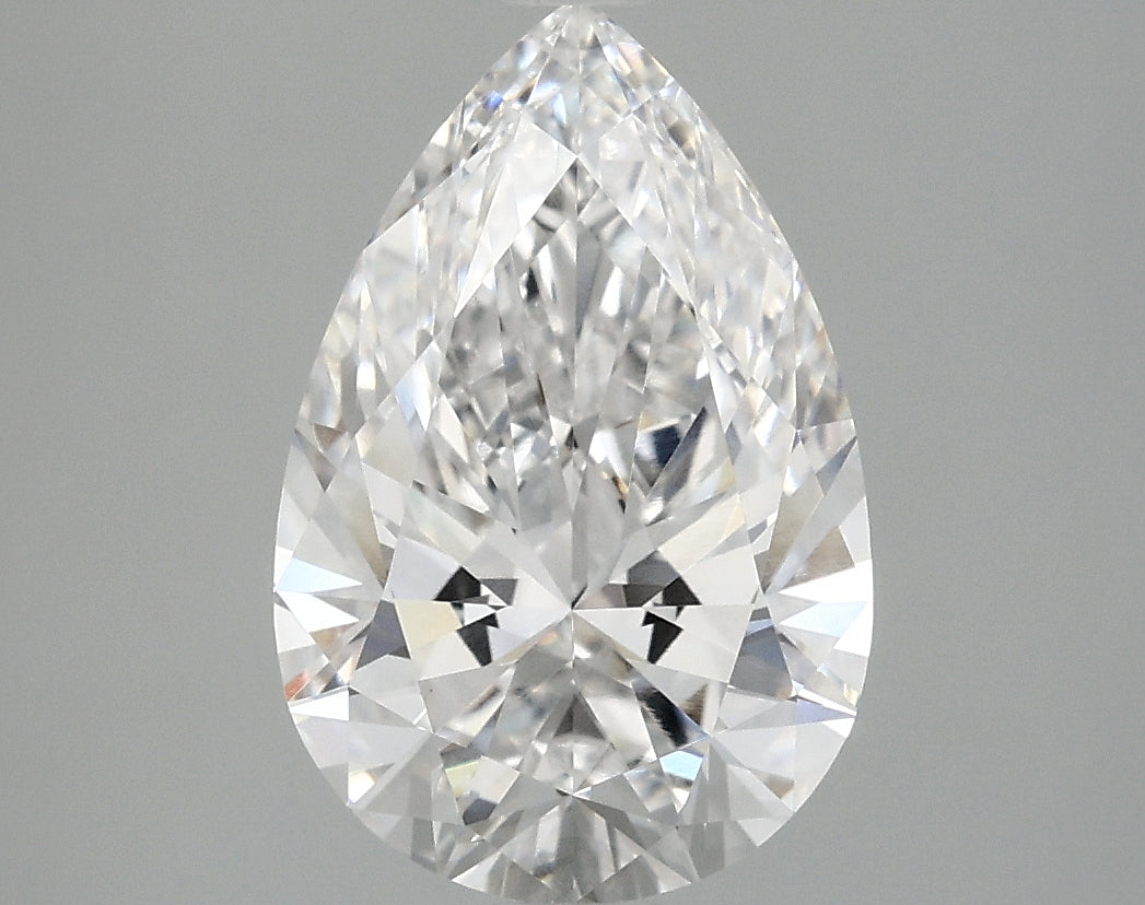 IGI 2.85ct E VS1 Pear