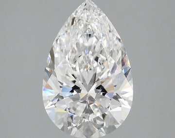IGI 2.09ct D VS1 Pear