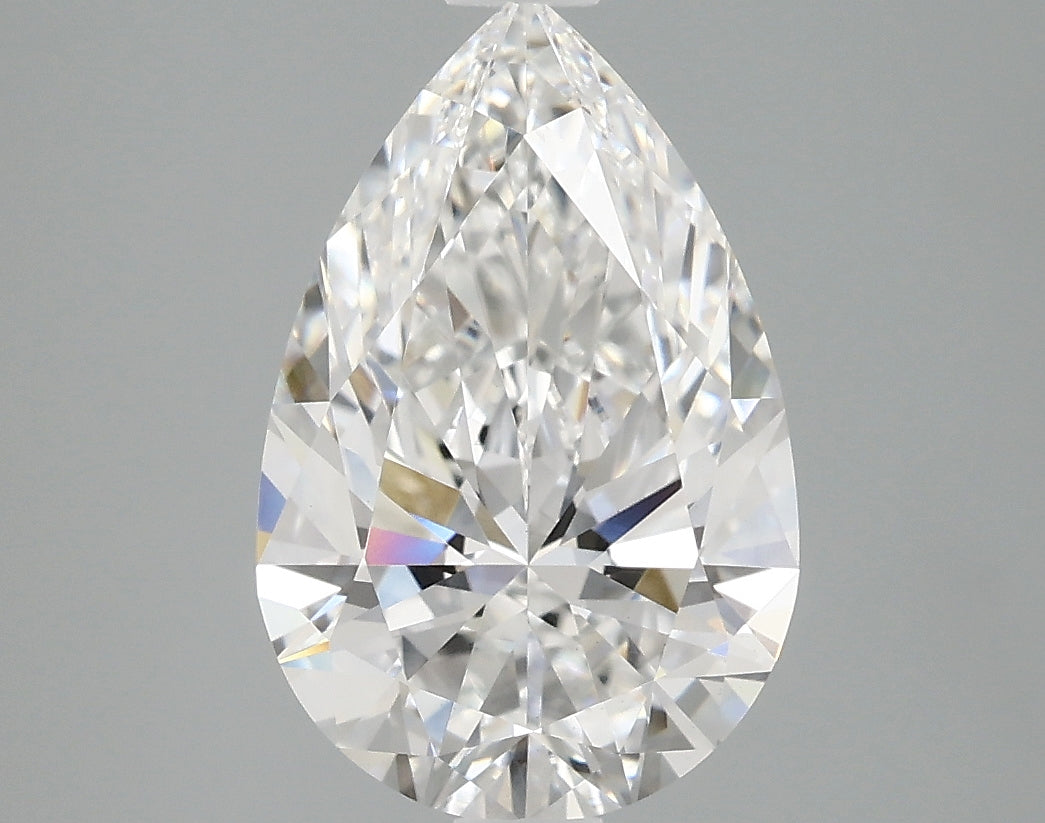 IGI 2.86ct D VS1 Pear