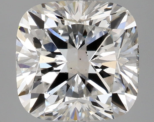Square Cushion 2.58ct F VS2