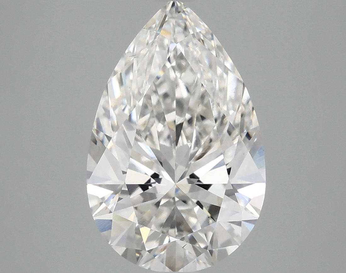 IGI 3.70ct F VS1 Pear