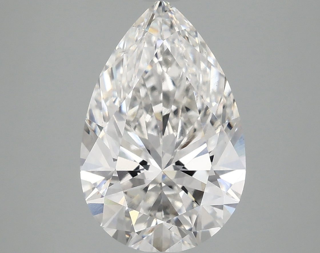 IGI 3.70ct F VS1 Pear