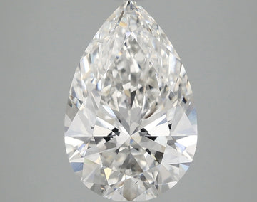 IGI 3.70ct F VS1 Pear