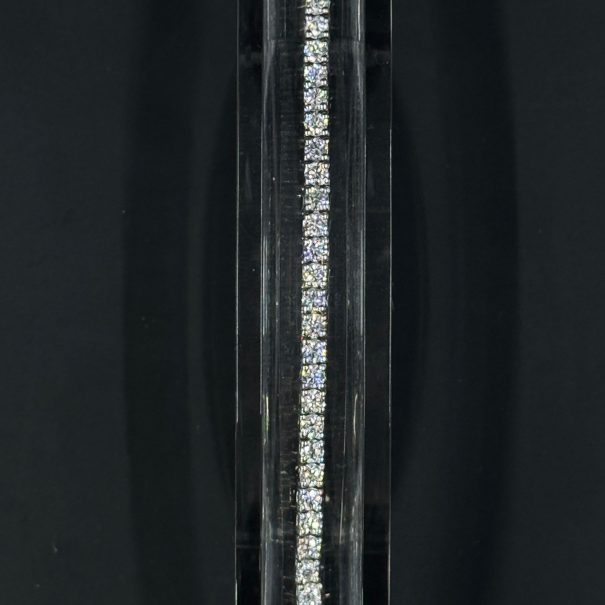 Sterling Silver 5.5ctw Lab-Grown Diamond Tennis Bracelet – 7.25"