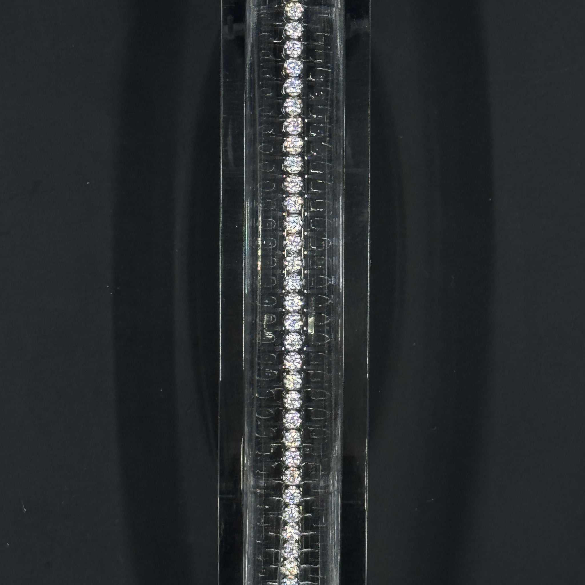 14k White Gold 3ctw Lab-Grown Diamond Tennis Bracelet – 7.5"