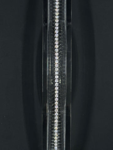 14k White Gold 3ctw Lab-Grown Diamond Tennis Bracelet – 7.5"