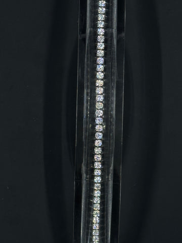 14k White Gold 5ctw Lab-Grown Diamond Tennis Bracelet – 7"