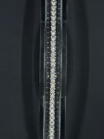14k White Gold 2.8ctw Natural Diamond Tennis Bracelet – 7"